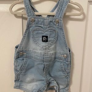 Baby overall shorts